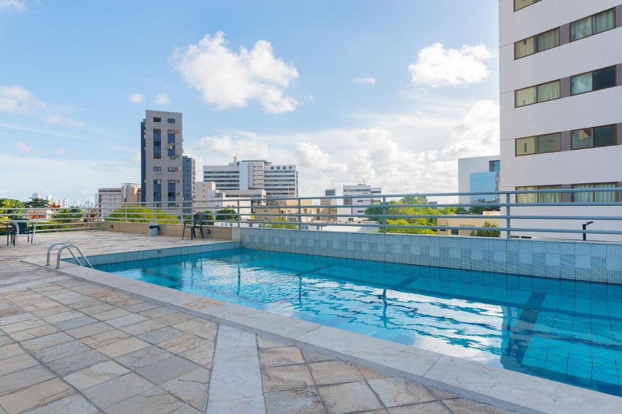 OTH1603 Flat na Ilha do Leite, Recife, um quarto. Fica em um dos mais importantes polos médicos do país Exterior foto